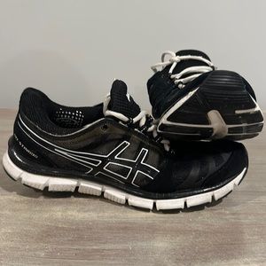 Asics Mens Gel Sting 33 T12JQ Black Running Shoes